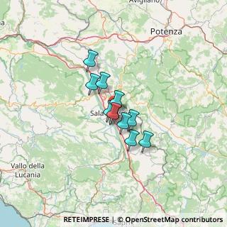 Mappa Via Giacomo Matteotti, 84036 Sala Consilina SA, Italia (8.22364)