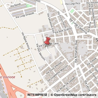 Mappa Via Michele De Pietro,  17, 73100 Surbo, Lecce (Puglia)