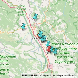 Mappa Via Stradella, 84036 Sala Consilina SA, Italia (5.39091)