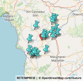 Mappa Via Enrico Berlinguer, 07015 Padria SS, Italia (11.675)