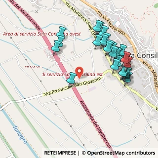 Mappa Via San giovanni, 84036 Sala Consilina SA, Italia (0.57926)