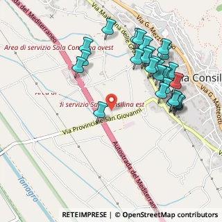 Mappa Via San giovanni, 84036 Sala Consilina SA, Italia (0.58571)