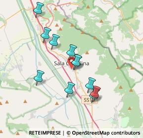 Mappa Contrada S. Marco, 84036 Sala Consilina SA, Italia (3.41636)