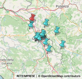 Mappa Contrada S. Marco, 84036 Sala Consilina SA, Italia (7.755)