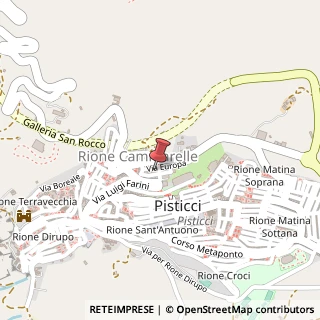 Mappa Corso Italia, 25, 75015 Pisticci, Matera (Basilicata)