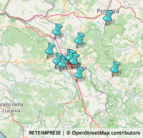 Mappa Via San Rocco, 84036 Sala Consilina SA, Italia (9.93182)