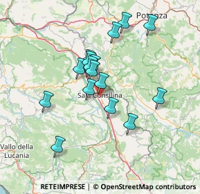 Mappa Via Sagnano, 84036 Sala Consilina SA, Italia (13.225)