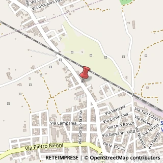 Mappa Via Vescovo Faggiano, 52, 73015 Salice Salentino, Lecce (Puglia)