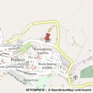 Mappa Via S. Donato Sn, 75015 Pisticci, Matera (Basilicata)