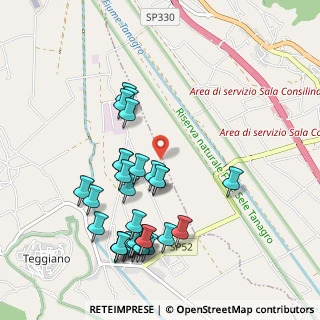 Mappa Via Lagno Termine, 84039 Teggiano SA, Italia (1.14333)