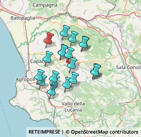 Mappa Località Difesa Nuova, 84055 Felitto SA, Italia (11.251)