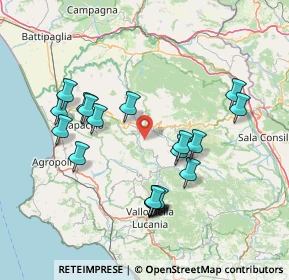 Mappa Località Difesa Nuova, 84055 Felitto SA, Italia (16.246)