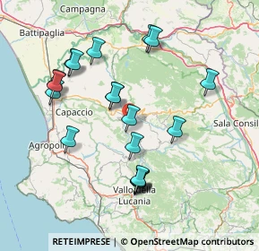 Mappa Località Difesa Nuova, 84055 Felitto SA, Italia (16.353)