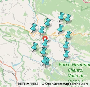 Mappa Località Difesa Nuova, 84055 Felitto SA, Italia (6.99071)