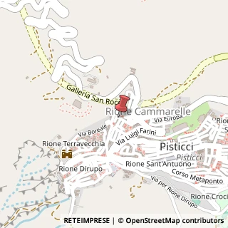 Mappa Via Gabriele D'Annunzio, 75015 Pisticci MT, Italia, 75015 Pisticci, Matera (Basilicata)