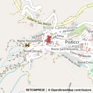 Mappa Via Trieste, 54, 75015 Pisticci, Matera (Basilicata)