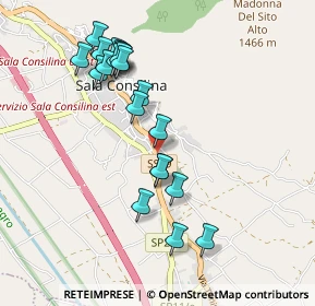 Mappa Via Don Luigi Sturzo, 84036 Sala Consilina SA, Italia (1.0285)