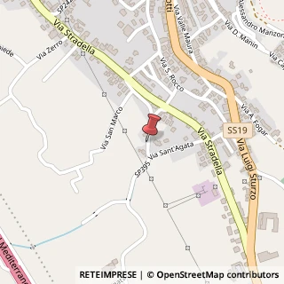 Mappa Via vicinale 1, 84036 Sala Consilina, Salerno (Campania)