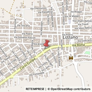Mappa Via Roma, 13, 74020 Lizzano, Taranto (Puglia)