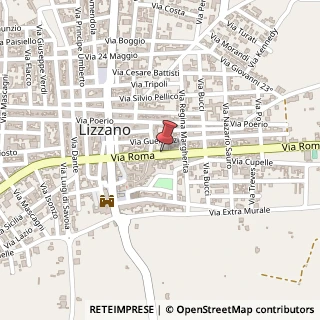 Mappa Via Roma, 175, 74020 Lizzano, Taranto (Puglia)
