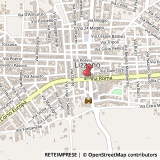 Mappa Via Roma, 274, 74020 Lizzano, Taranto (Puglia)