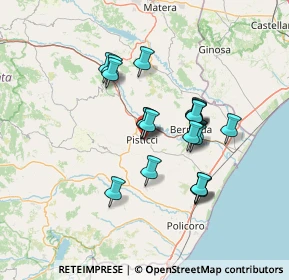 Mappa Via Ariosto, 75015 Pisticci MT, Italia (12.235)