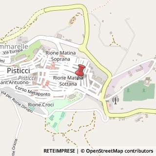 Mappa Via Ariosto, 96, 75015 Pisticci, Matera (Basilicata)