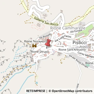 Mappa Via Meridionale, 12, 75015 Pisticci, Matera (Basilicata)