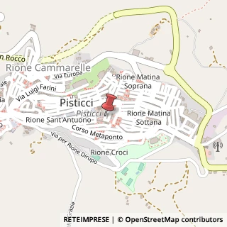 Mappa Via Regina Elena, 2, 75015 Pisticci, Matera (Basilicata)