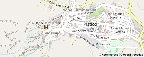 Mappa Pisticci