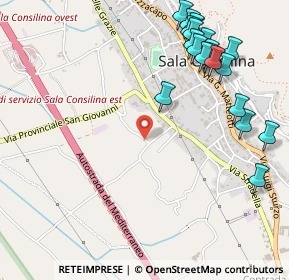 Mappa Via Zerro, 84036 Sala Consilina SA, Italia (0.7)