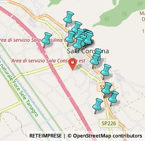 Mappa Via Zerro, 84036 Sala Consilina SA, Italia (0.8985)