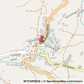 Mappa Via R. Elena, 48, 07010 Bottidda, Sassari (Sardegna)
