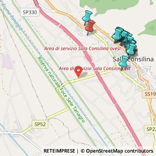 Mappa SP52, 84036 Sala Consilina SA, Italia (1.565)