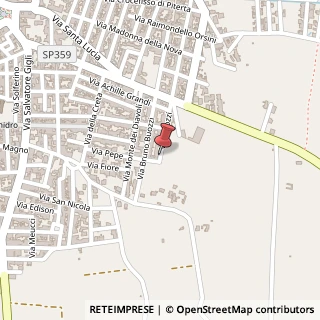 Mappa Via Miglioli Guido, 35, 74024 Manduria, Taranto (Puglia)
