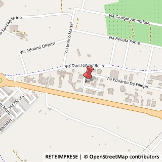 Mappa Via Stati Uniti d'America, 1, 73012 Campi Salentina, Lecce (Puglia)