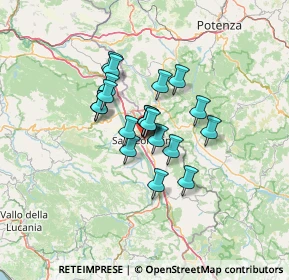 Mappa Via Giocatori, 84036 Sala Consilina SA, Italia (9.2745)