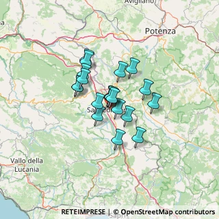 Mappa Via Dante Alighieri, 84036 Sala Consilina SA, Italia (9.3035)
