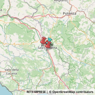 Mappa Via Dante Alighieri, 84036 Sala Consilina SA, Italia (47.2825)