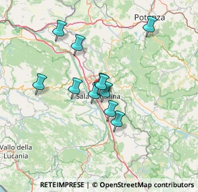 Mappa Via Dante Alighieri, 84036 Sala Consilina SA, Italia (11.37909)