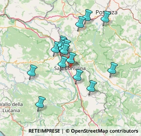 Mappa Via Dante Alighieri, 84036 Sala Consilina SA, Italia (13.10625)