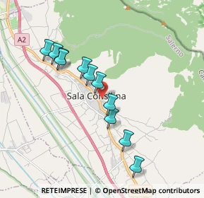 Mappa Via Dante Alighieri, 84036 Sala Consilina SA, Italia (1.80818)