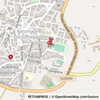 Mappa Via G. Matteotti, 12, 07018 Pozzomaggiore, Sassari (Sardegna)