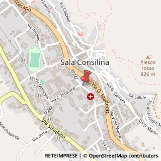 Mappa Viale San Rocco, 36, 84036 Sala Consilina, Salerno (Campania)