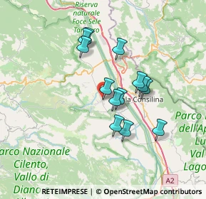 Mappa Via Saliconi, 84039 Teggiano SA, Italia (6.14615)