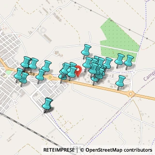 Mappa Via Lecce, 73012 Campi Salentina LE, Italia (0.46)