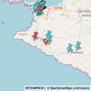 Mappa Via Andrea Pisano, 74122 Taranto TA, Italia (6.044)