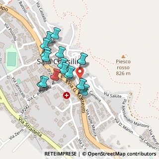 Mappa Via Boschi, 84036 Sala Consilina SA, Italia (0.211)