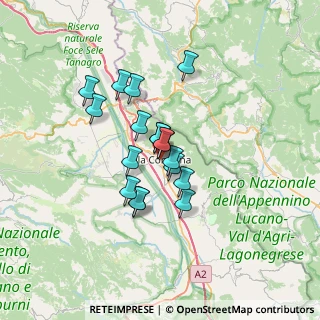 Mappa Via Boschi, 84036 Sala Consilina SA, Italia (5.23944)