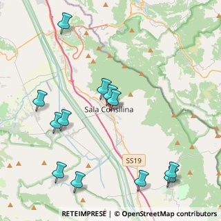Mappa Via Boschi, 84036 Sala Consilina SA, Italia (5.3425)